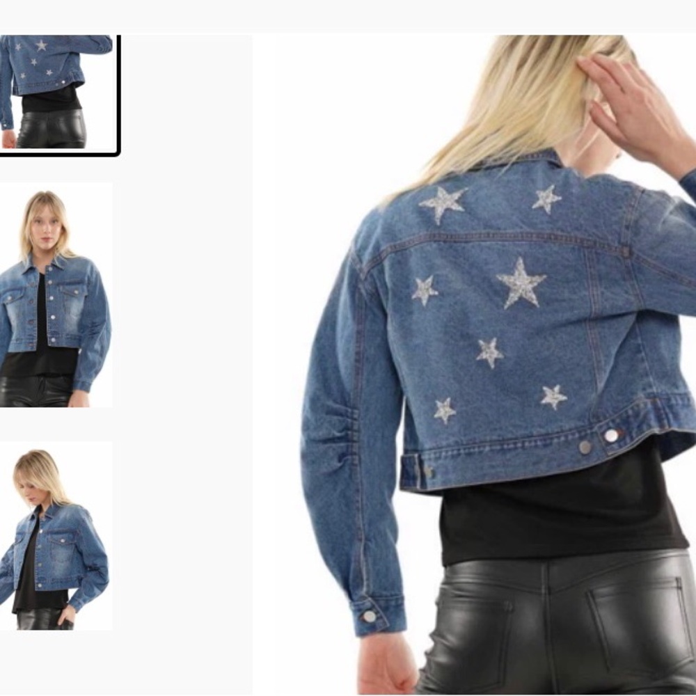 Trendy Blue Denim Jacket